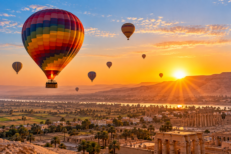 Trip Hot Air Balloon in Luxor Best Price