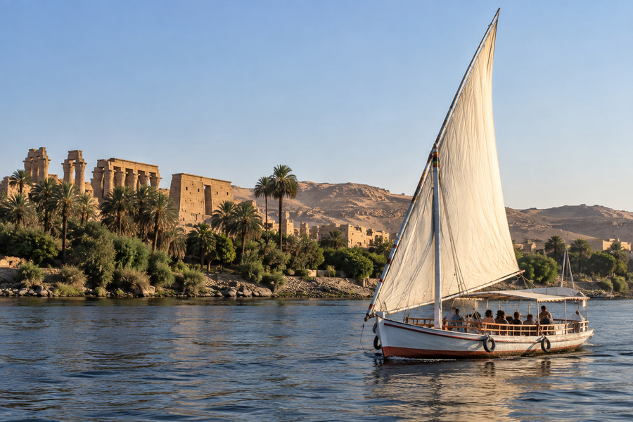 Felucca Ride on the Nile River from Luxor