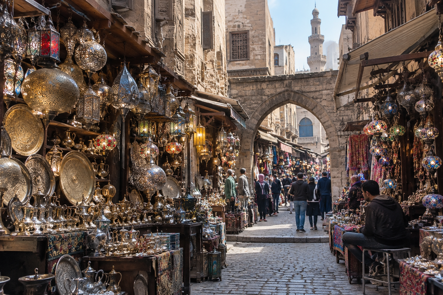 Private Cairo Shopping Tour: Khan el-...