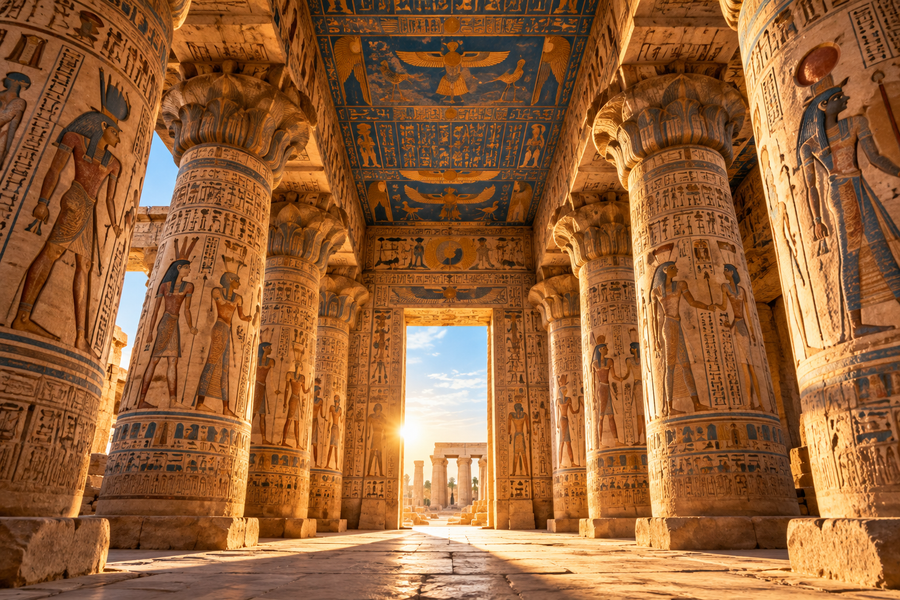 Guided Day Trip to Dendara and Abydos...