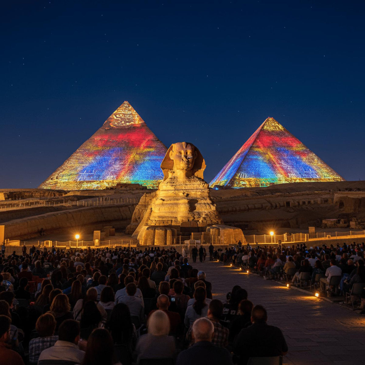 Giza Pyramids Sound and Light Show